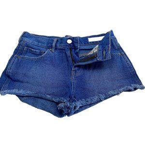 Bullhead Denim Jean Shorts Blue Size 25 High Rise Short Women's Summer Shorts